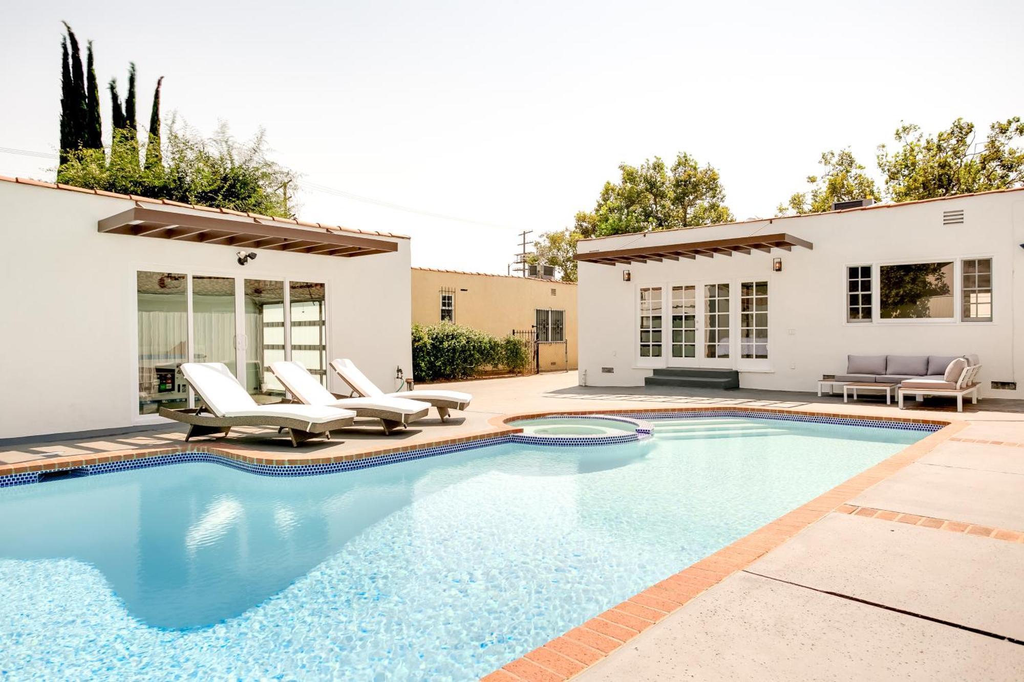 Monthier Melrose Po7H2O0 Villa Los Angeles Exterior foto